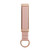 PU Leather Metal Wrist Strap Cell Phone Holder Zinc Alloy Paste Desktop Stand