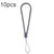 10pcs  Silicone Woven Pattern  Cell Phone Lanyard Anti-loss Hand Rope