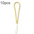 10pcs  Silicone Woven Pattern  Cell Phone Lanyard Anti-loss Hand Rope