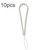 10pcs  Silicone Woven Pattern  Cell Phone Lanyard Anti-loss Hand Rope