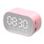 S15 Wireless Card Bluetooth Speaker Mini Alarm Clock