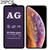 25 PCS AG Matte Anti Blue Light Full Cover Tempered Glass