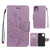 Butterfly Flower Pattern Horizontal Flip Leather Case with Holder & Card Slots & Wallet