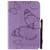 Pressed Printing Butterfly Pattern Horizontal Flip PU Leather Case with Holder & Card Slots & Wallet & Pen Slot