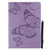 Pressed Printing Butterfly Pattern Horizontal Flip PU Leather Case with Holder & Card Slots & Wallet & Pen Slot