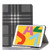 For iPad 10.2 / 10.5 Plaid Texture Horizontal Flip Leather Case with Holder & Card Slots & Wallet