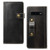 Denior Oil Wax Cowhide DK Magnetic Button Horizontal Flip Leather Case with Holder & Card Slots & Wallet
