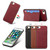 Denior V3 Luxury Car Cowhide Leather Protective Case with Holder & Card Slot