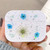 For AirPods Pro Gypsophila Flowers Pattern Wireless Earphone Protective Case