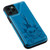 Skull Head Embossing Pattern Shockproof Protective Case with Holder & Card Slots & Wallet
