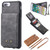 Vertical Flip Shockproof Leather Protective Case with Long Rope, Support Card Slots & Bracket & Photo Holder & Wallet Function