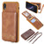 Vertical Flip Shockproof Leather Protective Case with Long Rope, Support Card Slots & Bracket & Photo Holder & Wallet Function