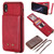 Vertical Flip Shockproof Leather Protective Case with Long Rope, Support Card Slots & Bracket & Photo Holder & Wallet Function