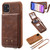 Vertical Flip Shockproof Leather Protective Case with Long Rope, Support Card Slots & Bracket & Photo Holder & Wallet Function
