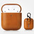 Anti-fall Crazy Horse Texture PU Leather Protective Case with Carabiner