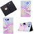 Electric Pressed Left Right Flat Feather Case with Sleep Function Pen Cover & Card Slot & Holder
