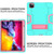 For iPad Pro 11 inch (2020) Contrast Color Robot Shockproof Silicon + PC Protective Case with Holder & Pen Slot