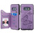 Butterfly Embossing Pattern Shockproof Protective Case with Holder & Card Slots & Photo Frame