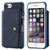 Zipper Shockproof Protective Case with Card Slots & Bracket & Photo Holder & Wallet Function