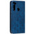 Lucky Flowers Embossing Pattern Magnetic Horizontal Flip Leather Case with Holder & Card Slots