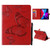 Pressed Printing Butterfly Pattern Horizontal Flip Leather Case with Holder & Card Slots & Wallet