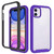 Starry Sky Solid Color Series Shockproof PC + TPU Protective Case
