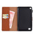 Solid Color Tablet PC Universal Magnetic Horizontal Flip Leather Case with Card Slots & Holder
