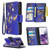Colored Drawing Pattern Zipper Horizontal Flip Leather Case with Holder & Card Slots & Wallet