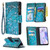 Colored Drawing Pattern Zipper Horizontal Flip Leather Case with Holder & Card Slots & Wallet