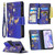 Colored Drawing Pattern Zipper Horizontal Flip Leather Case with Holder & Card Slots & Wallet