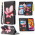 Colored Drawing Pattern Zipper Horizontal Flip Leather Case with Holder & Card Slots & Wallet