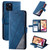 Skin Feel Splicing Horizontal Flip Leather Case with Holder & Card Slots & Wallet & Photo Frame