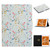Flower Pattern Horizontal Flip Leather Case with Card Slots & Holder