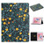 Flower Pattern Horizontal Flip Leather Case with Card Slots & Holder