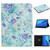 Flower Pattern Horizontal Flip Leather Case with Card Slots & Holder