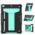 T-shaped Bracket Contrast Color Shockproof PC + Silicone Flat Protective Case