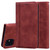 Frosted Business Magnetic Horizontal Flip PU Leather Case with Holder & Card Slot & Lanyard