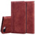 Frosted Business Magnetic Horizontal Flip PU Leather Case with Holder & Card Slot & Lanyard