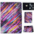 Voltage Painted Pattern Tablet PC Protective Leather Case with Bracket & Card Slots & Sleep / Wake-up & Anti-skid Strip