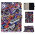 Colored Drawing Pattern Horizontal Flip PU Leather Case with Holder & Card Slot & Sleep / Wake-up Function