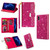 Multi-card Slots Starry Sky Laser Carving Glitter Zipper Horizontal Flip Leather Case with Holder & Wallet & Lanyard