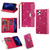 Multi-card Slots Starry Sky Laser Carving Glitter Zipper Horizontal Flip Leather Case with Holder & Wallet & Lanyard