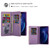 Multi-card Slots Starry Sky Laser Carving Glitter Zipper Horizontal Flip Leather Case with Holder & Wallet & Lanyard