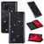Ultrathin Glitter Magnetic Horizontal Flip Leather Case with Holder & Card Slots