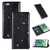 Ultrathin Glitter Magnetic Horizontal Flip Leather Case with Holder & Card Slots