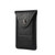 Elephant Texture Men Leisure Simple Universal Mobile Phone Waist Pack Leather Case with Card Slot, Suitable for 6.7-6.9 inch Smartphones
