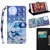 3D Painting Pattern Coloured Drawing Horizontal Flip PU Leather Case with Holder & Card Slots & Wallet & Lanyard