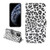 Leopard Print Pattern Horizontal Flip Leather Case with Card Slot and Holder