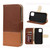 Splicing Color Horizontal Flip Leather Case with Holder & Photo Frame & Card Slots & Wallet