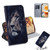 Coloured Drawing Horizontal Flip Leather Case, with Holder & Card Slots & Wallet